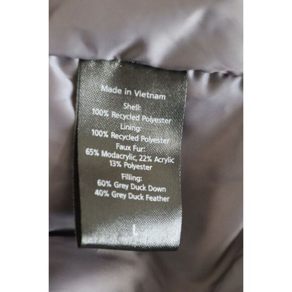 Moosejaw 7726050 Women's Sz L Black Down Waterproof Hooded Parka Jacket - Picture 7 of 16